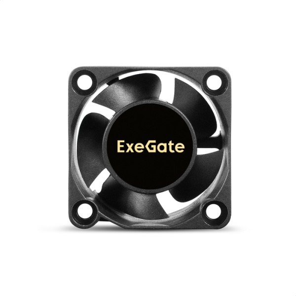 Вентилятор 12В DC ExeGate EX04020B2P (40x40x20 мм, 2-Ball (двойной шарикоподшипник), 2pin, 7000RPM,  низкие цены купить в Тюмени