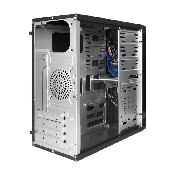 Exegate EX277439RUS Корпус Minitower MA-371X Black, mATX <без БП> низкие цены купить в Тюмени