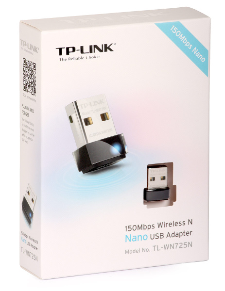 Адаптер WiFi TP-Link TL-WN725N низкие цены купить в Тюмени