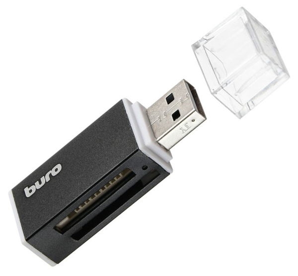 Картридер внешний BURO BU-CR-3104 низкие цены купить в Тюмени