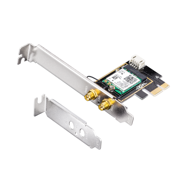 Сетевой адаптер Wi-Fi + Bluetooth Cudy WE3000 AX3000 PCI Express (ант.внеш.съем) 2ант. низкие цены купить в Тюмени