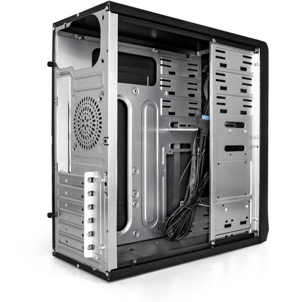 Exegate EX283214RUS Корпус Miditower ExeGate CP-603UB Black, ATX, <без БП>, 2*USB+2*USB3.0, Audio, з низкие цены купить в Тюмени