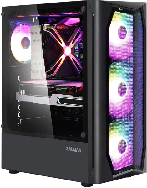 Корпус Zalman N4 REV.1 черный без БП ATX 8x120mm 3x140mm 2x180mm 2xUSB2.0 1xUSB3.0 audio bott PSU низкие цены купить в Тюмени