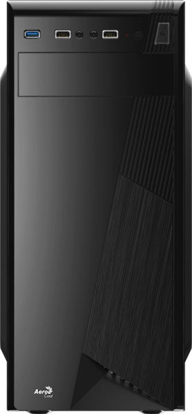 Корпус Aerocool CS-1101 черный без БП ATX 2x120mm 1x140mm 2xUSB2.0 1xUSB3.0 audio низкие цены купить в Тюмени
