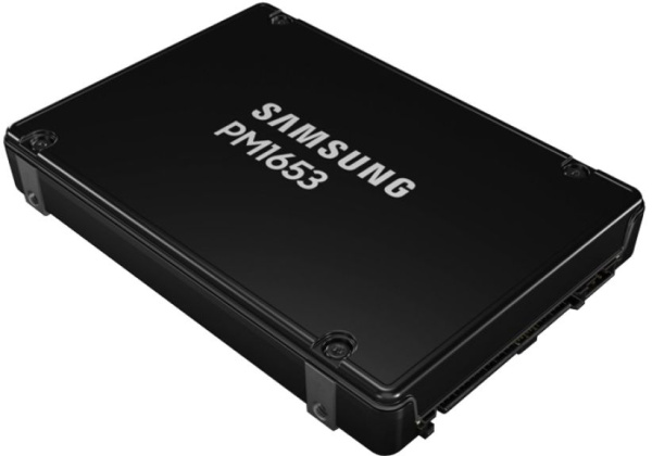 Твердотельный накопитель Samsung SSD PM1653, 7680GB, 2.5" 15mm, SAS 24Gb/s, 3D TLC, R/W 4200/up 3800 низкие цены купить в Тюмени