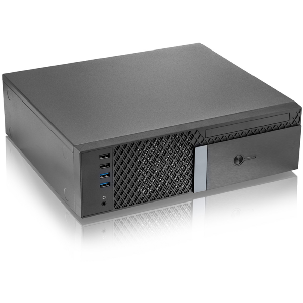 Корпус с блоком питания 300Вт. Корпус с блоком питания 300Вт./ Foxline FL-1001 mATX case, black, w/P низкие цены купить в Тюмени
