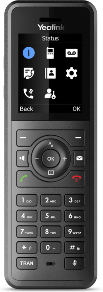Телефон SIP Yealink W77P черный низкие цены купить в Тюмени