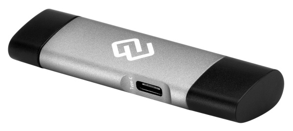 Устройство чтения карт памяти USB 2.0/Type C Digma CR-СU2520-G серый низкие цены купить в Тюмени
