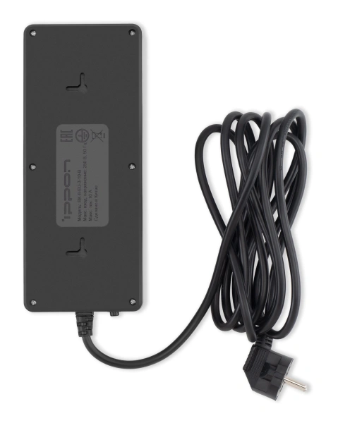 Сетевой фильтр Ippon BK-8-EU-3-10-B 3м (8 розеток) черный (коробка низкие цены купить в Тюмени