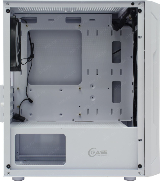 Miditower Powercase Mistral Micro Z3W Mesh LED <CMIMZW-L3> MicroATX,  без  БП низкие цены купить в Тюмени