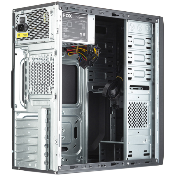 FOXLINE FL-815-FZ450R MidiTower 450 Вт ATX Цвет черный FL-815-FZ450R низкие цены купить в Тюмени