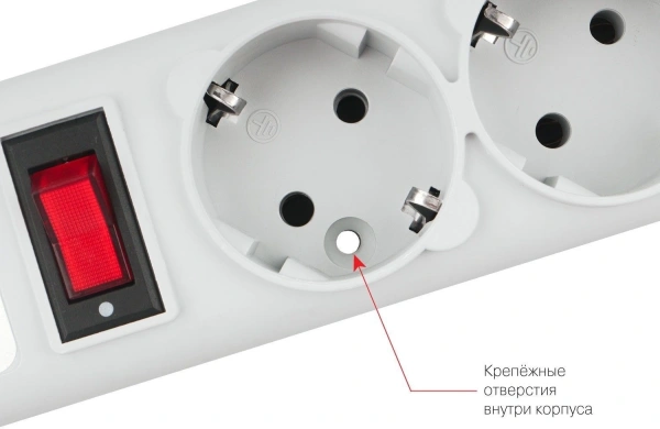 Сетевой фильтр Powercube SPG-B-6 1.9м (5 розеток) серый (коробка) низкие цены купить в Тюмени