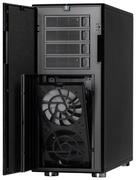 Корпус ATX Fractal Design Define XL R2 (черный, w/o PSU, SECC, 2*140mm fan, 2*USB2.0, 2*USB3.0, audi низкие цены купить в Тюмени