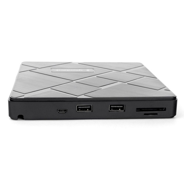Внешний DVD-привод Gembird DVD-USB-04 USB 3.0 со встроенным кардридером и хабом пластик, черный (271 низкие цены купить в Тюмени