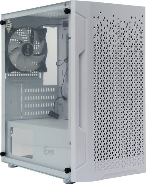 Miditower Powercase Mistral Micro Z3W Mesh LED <CMIMZW-L3> MicroATX,  без  БП низкие цены купить в Тюмени