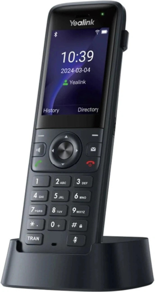 Wi-Fi телефон YEALINK AX83H, экран 2.4", Wi-Fi 6, виброоповещение, Bluetooth, 3.5 mm, Type-C, SNC, з низкие цены купить в Тюмени