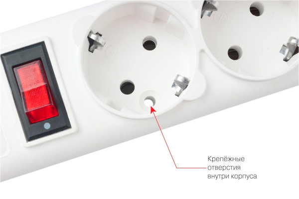 Сетевой фильтр Powercube SPG-B-10-WHITE 3м (5 розеток) белый (коробка) низкие цены купить в Тюмени