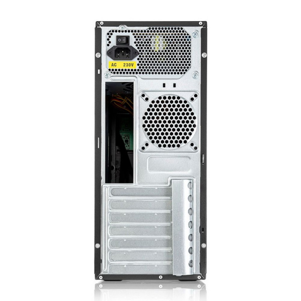Корпус c блоком питания 450 Ватт Case Foxline FL-301, ATX, 1x5.25EXT, 1x3.5EXT, 4x3.5INT, 4xUSB2.0,  низкие цены купить в Тюмени