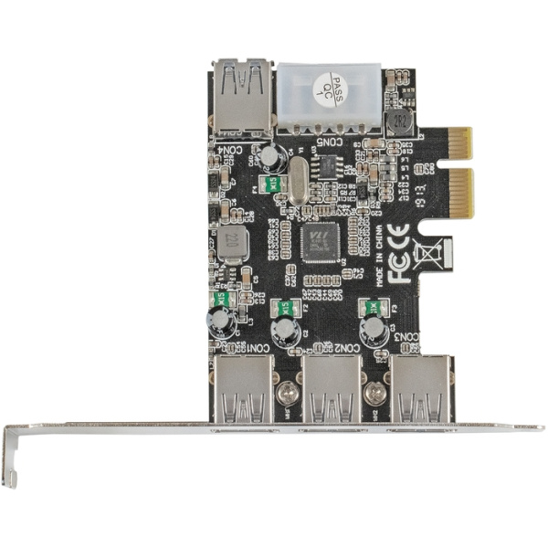 Exegate EX283720RUS Контроллер EXE-367 PCI-E 2.0, 3*USB3.0 ext + 1*USB3.0 int, разъем доп.питания (O низкие цены купить в Тюмени