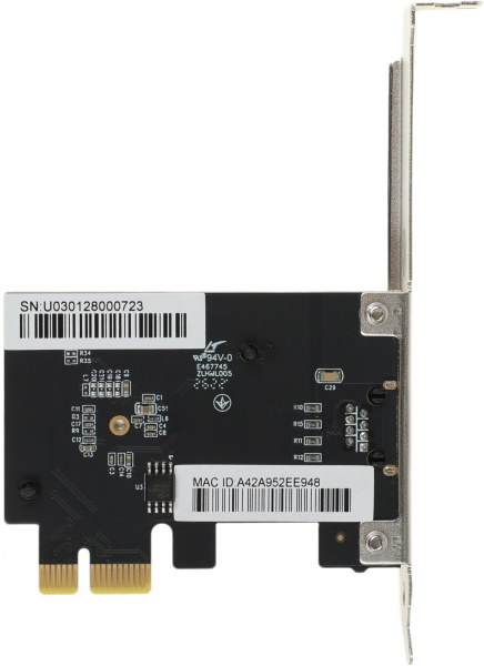 Сетевой адаптер Gigabit Ethernet D-Link DGE-562T DGE-562T/A PCI Express x1 низкие цены купить в Тюмени