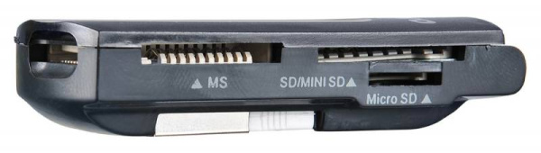 Устройство чтения карт памяти USB2.0 Buro BU-CR-108 черный низкие цены купить в Тюмени