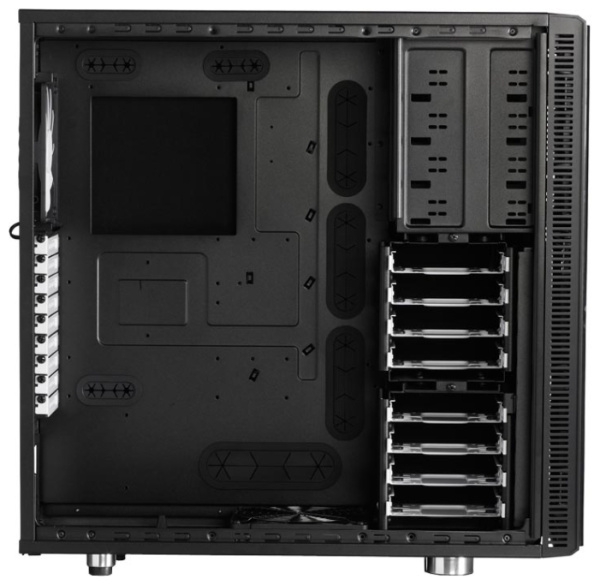Корпус ATX Fractal Design Define XL R2 (черный, w/o PSU, SECC, 2*140mm fan, 2*USB2.0, 2*USB3.0, audi низкие цены купить в Тюмени