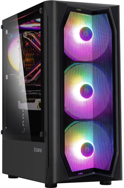Корпус Zalman N4 REV.1 черный без БП ATX 8x120mm 3x140mm 2x180mm 2xUSB2.0 1xUSB3.0 audio bott PSU низкие цены купить в Тюмени