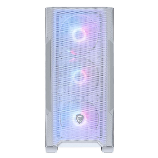 Корпус MSI MAG Forge M100R белый без БП mATX 2x120mm 2xUSB2.0 1xUSB3.0 audio bott PSU низкие цены купить в Тюмени