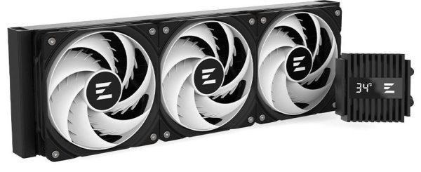 Система водяного охлаждения Zalman Alpha2 A36 ARGB Soc-AM5/AM4/1151/1200/2066/2011/1700 черный 4-pin низкие цены купить в Тюмени