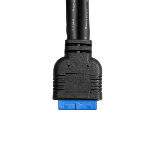 Exegate EX298296RUS Планка портов в корпус Type-C ExeGate BrctUSB3-1C (USB 3.2 Gen1 20pin (IDC 20pin низкие цены купить в Тюмени