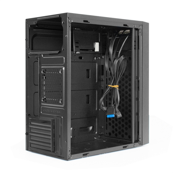 Exegate EX292351RUS Корпус Minitower ExeGate BAA-113U (mATX, без БП, 2*USB+1*USB3.0, аудио, черный) низкие цены купить в Тюмени