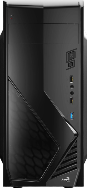 Корпус Aerocool CS-1102 черный без БП ATX 1x80mm 1x92mm 3x120mm 2xUSB2.0 1xUSB3.0 audio низкие цены купить в Тюмени