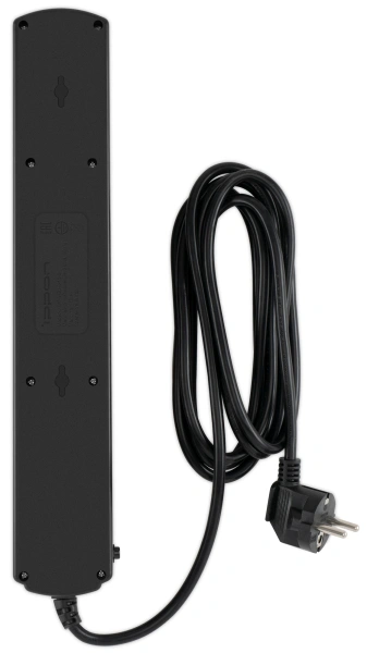 Сетевой фильтр Ippon BK-6-EU-3-10-B, 3м, черный низкие цены купить в Тюмени
