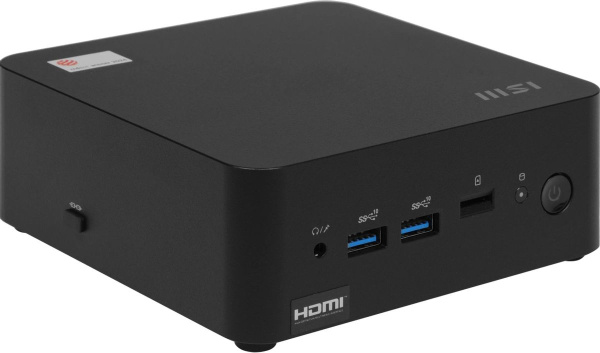 Неттоп MSI Cubi NUC 1M-052BRU Core 5 120U (1.4) Graphics CR без ОС 2xGbitEth WiFi BT 120W черный (93 низкие цены купить в Тюмени