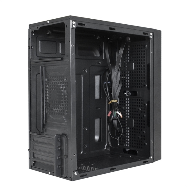 Exegate EX283754RUS Корпус Minitower ExeGate mEVO-9301-RGB (mATX, без БП, с окном, 2*USB+1*USB3.0, H низкие цены купить в Тюмени