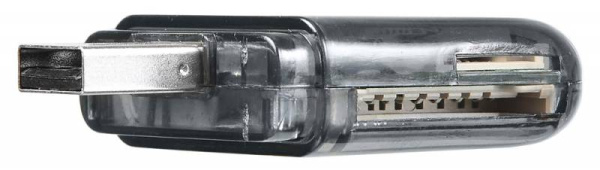 Устройство чтения карт памяти USB2.0 Buro BU-CR-110 черный низкие цены купить в Тюмени