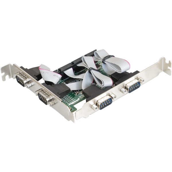 Контроллер Exegate Контроллер ExeGate EXE-310 EX283705RUS (PCI-E, 4*COM port) OEM (117259) низкие цены купить в Тюмени