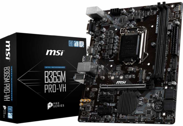 Материнская плата MSI B365M PRO-VH низкие цены купить в Тюмени