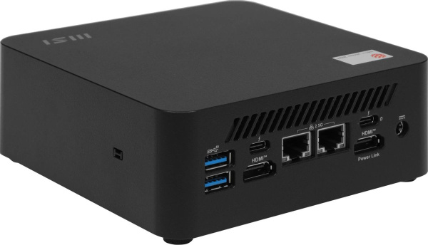 Неттоп MSI Cubi NUC 1M-052BRU Core 5 120U (1.4) Graphics CR без ОС 2xGbitEth WiFi BT 120W черный (93 низкие цены купить в Тюмени