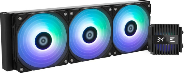 Система водяного охлаждения Zalman Alpha2 A36 ARGB Soc-AM5/AM4/1151/1200/2066/2011/1700 черный 4-pin низкие цены купить в Тюмени