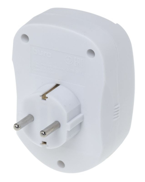 Сетевой фильтр Buro 100SH-Plus-W (1 розетка) белый (коробка) низкие цены купить в Тюмени