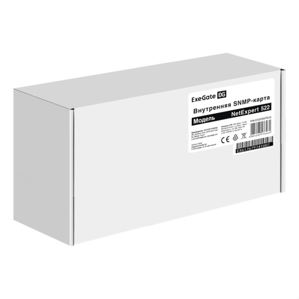 Exegate EX297647RUS Внутренняя SNMP-карта NetExpert 522/Richcomm NetmaitliteMini для On-line ИБП Exe низкие цены купить в Тюмени