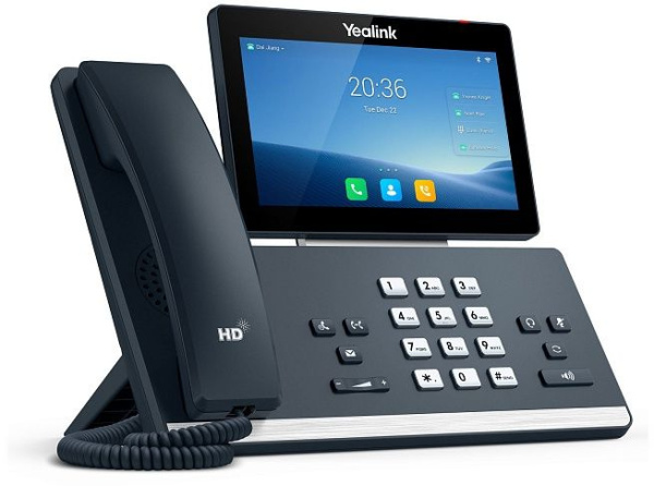 Видеотелефон YEALINK SIP-T58W, Цветной сенсорный экран, Android, WiFi, Bluetooth, GigE, без CAM50, б низкие цены купить в Тюмени