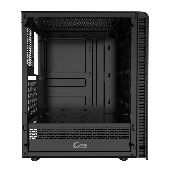 Powercase CMIZB-L4 Корпус Mistral Z4 Mesh LED, Tempered Glass, 4x 120mm 5-color fan, чёрный, ATX  (C низкие цены купить в Тюмени