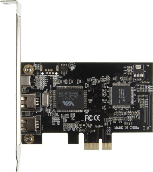 Контроллер PCI-E VIA6307 1xIEEE1394(4p) 2xIEEE1394(6p) Ret низкие цены купить в Тюмени