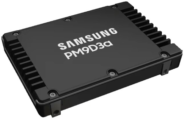 Накопитель SSD Samsung PCIe5.0x4 7.68TB U.3 PM9D3a 1DWPD MZWL67T6HBLC-00AW7 низкие цены купить в Тюмени
